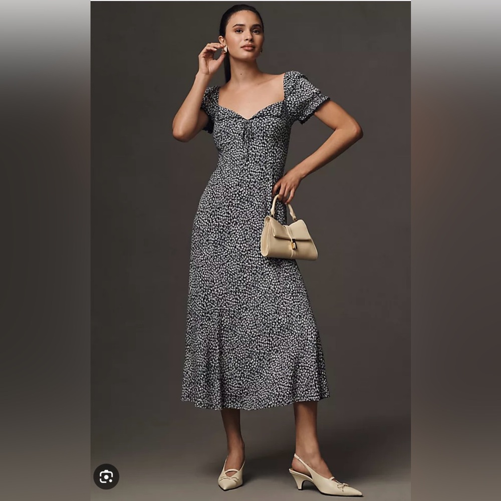 NWT Reformation Shyla Dress in Largo - Sz 2